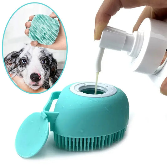 Gant de lavage et massage - Brosse silicone