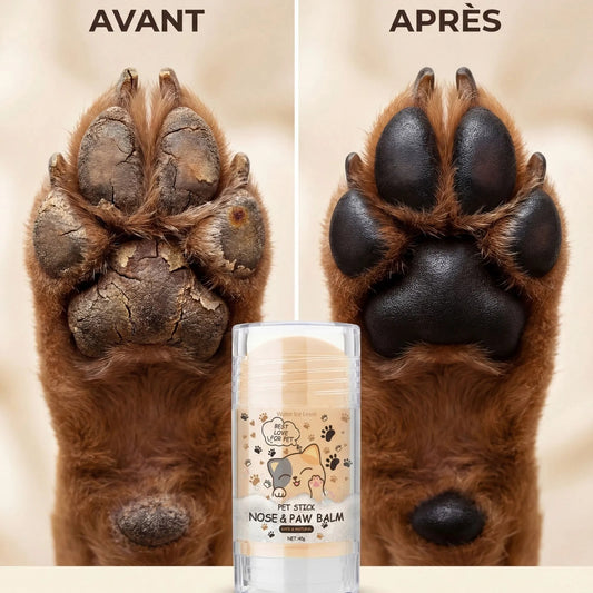 Baume hydratant pour pattes et truffe de chien/chat 45g